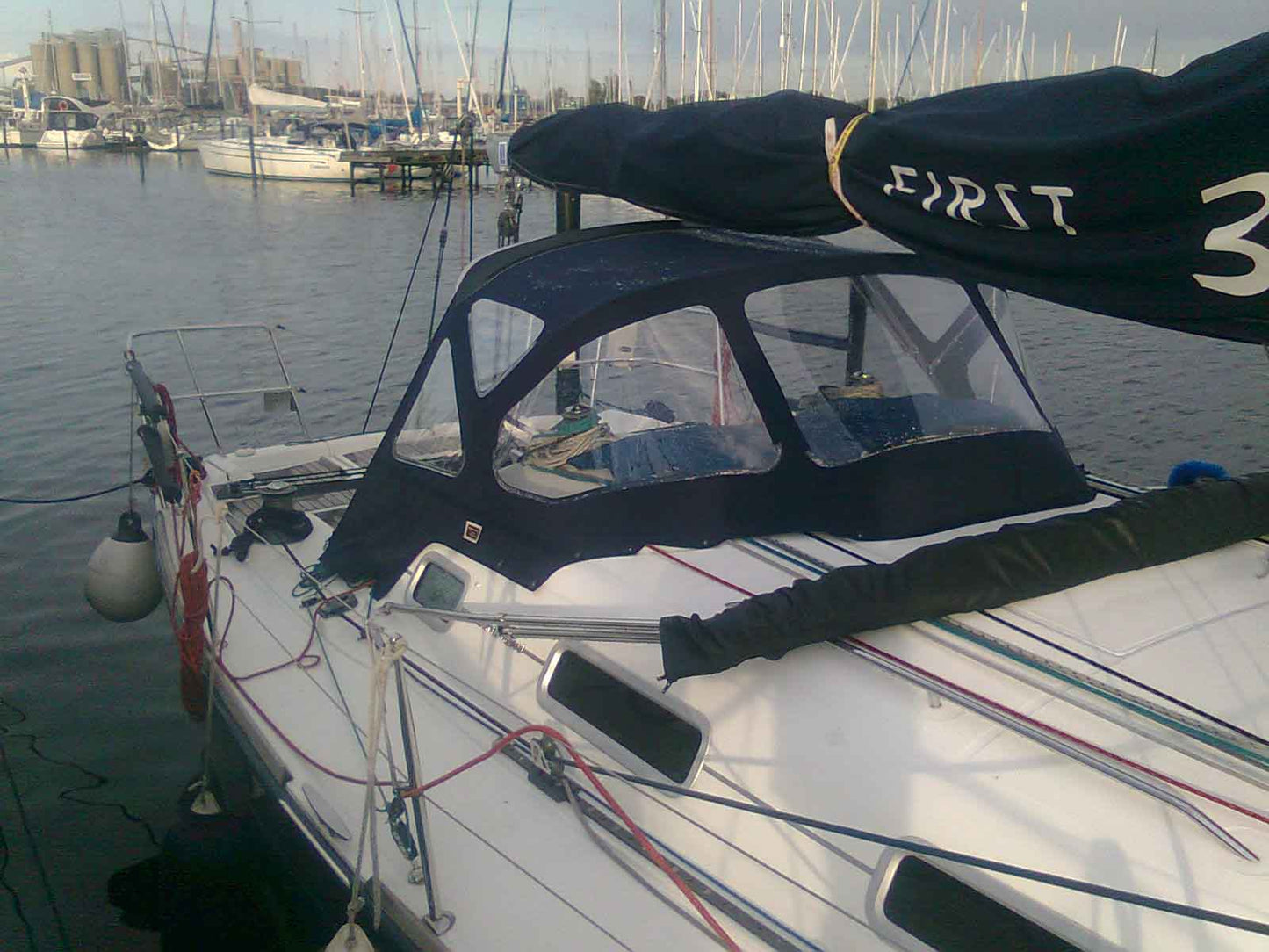 Beneteau First 36.7 sprayhood