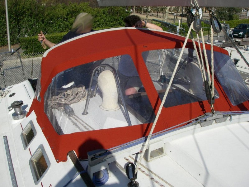 Beneteau oceanis 393 sprayhood