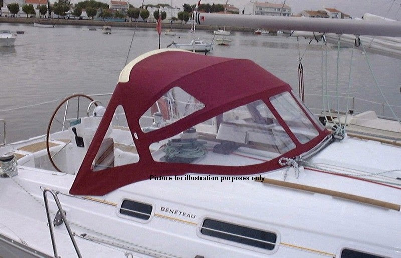 Beneteau oceanis 393 sprayhood