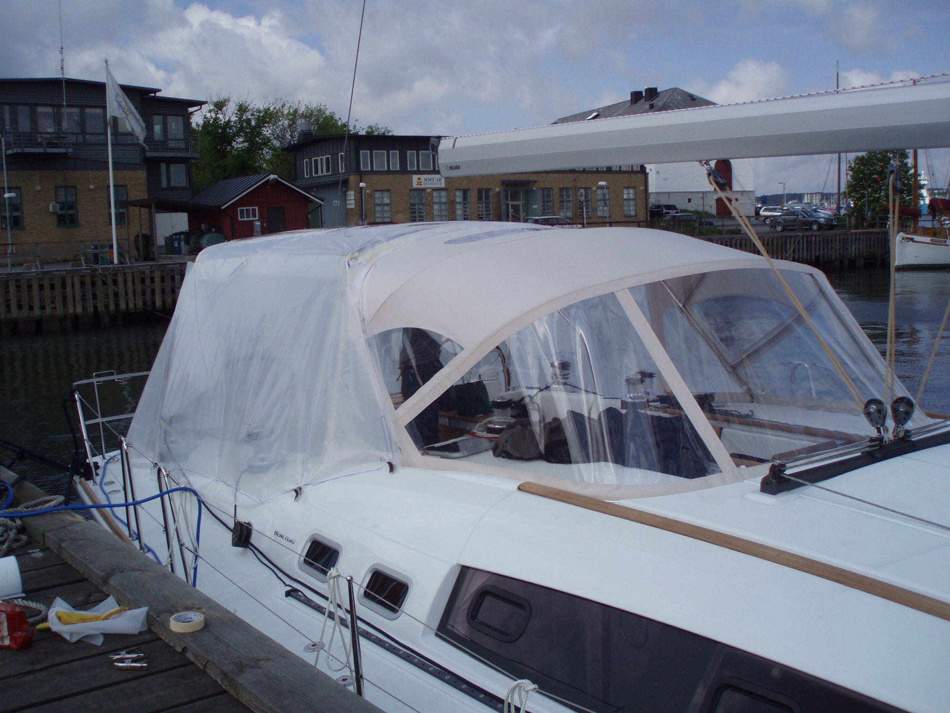 Beneteau  Cockpitverdeck Oceanis 54 Cockpit-Zelt