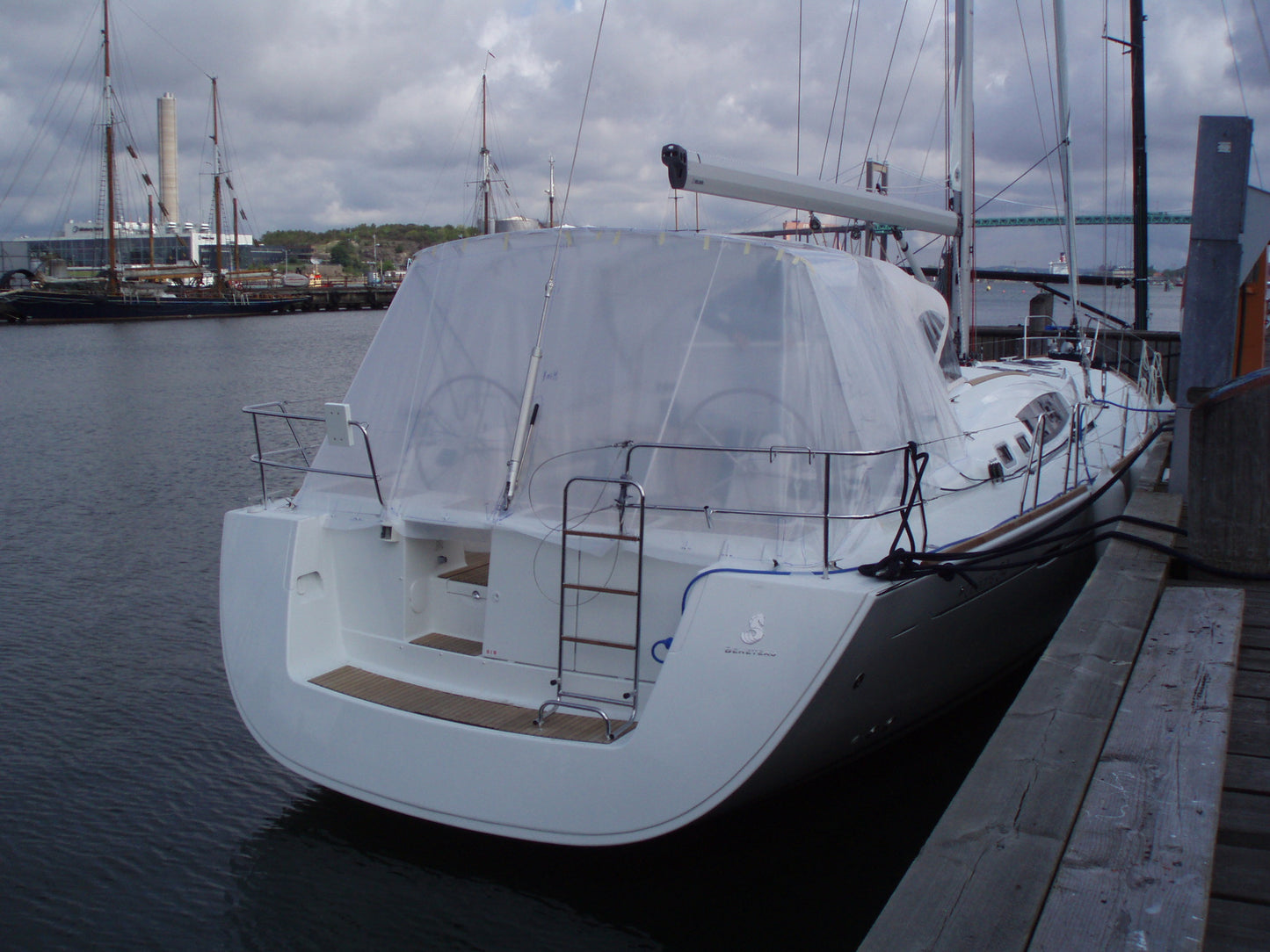 Beneteau  Cockpitverdeck Oceanis 54 Cockpit-Zelt